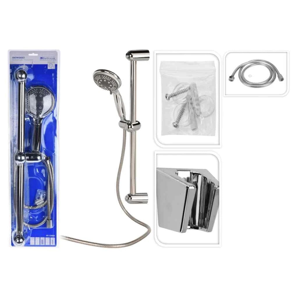 Bathroom Solutions 5 Functions Shower Set Chrome 115mm CF6160330 | Easy Clean