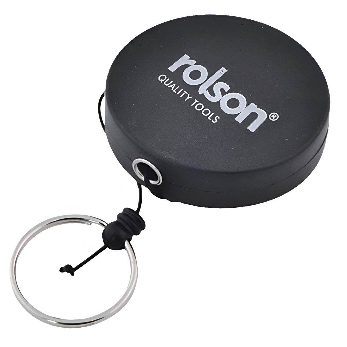 Rolson Recoil Key Ring Black 650mm 60109