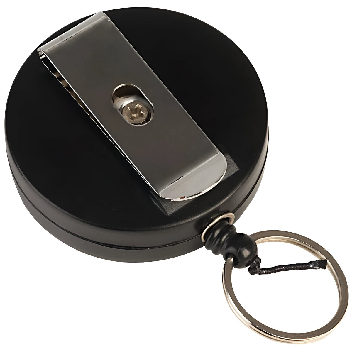 Rolson Recoil Key Ring Black 650mm 60109