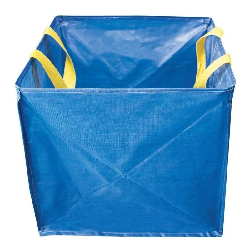 Amtech Self-Standing Waste Bag Blue and Yellow 300Ltr S4685