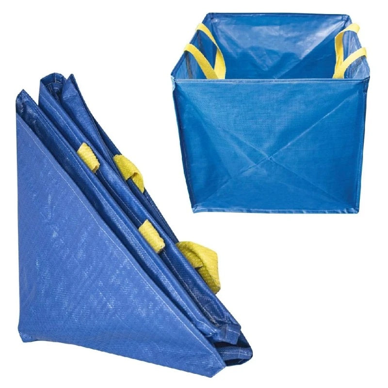 Amtech Self-Standing Waste Bag Blue and Yellow 300Ltr S4685