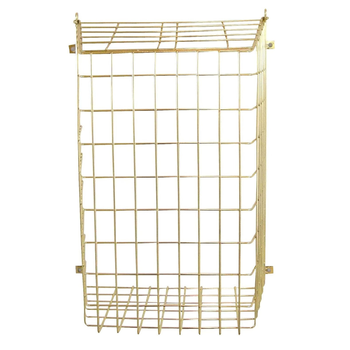 Select Hardware Brassed Letter Plate Cage Golden 35cm x 17cm x 40cm