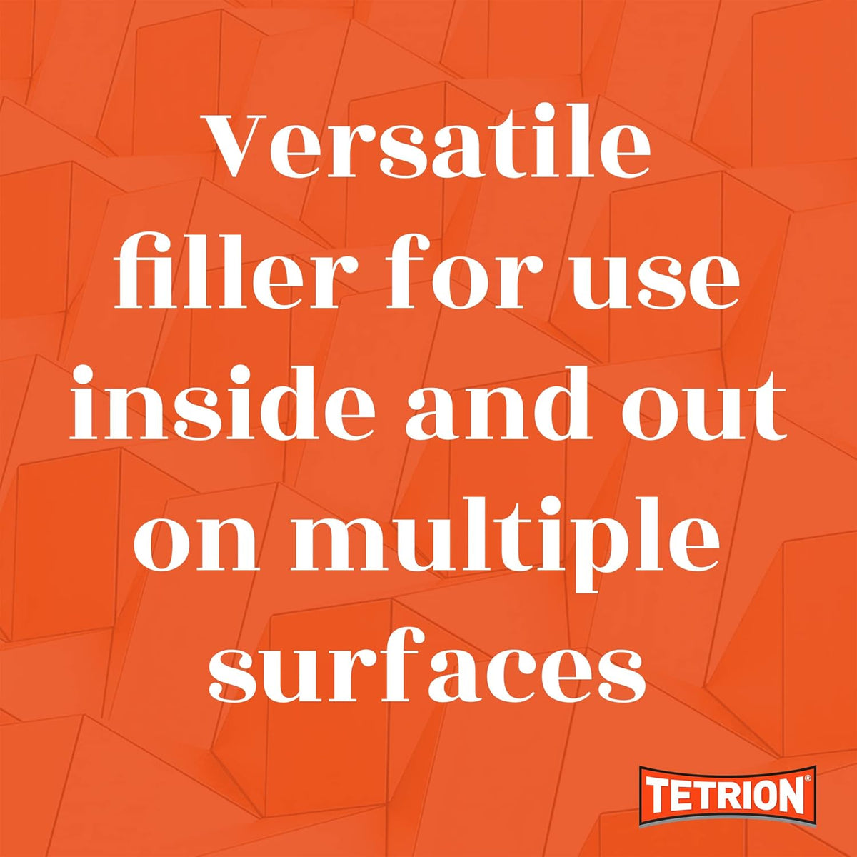 Tetrion All Purpose Filler White 1Kg TRM106 | Tough Smooth Permanent Finish | Interior and Exterior Use | Multi-Surface Crack and Hole Repair