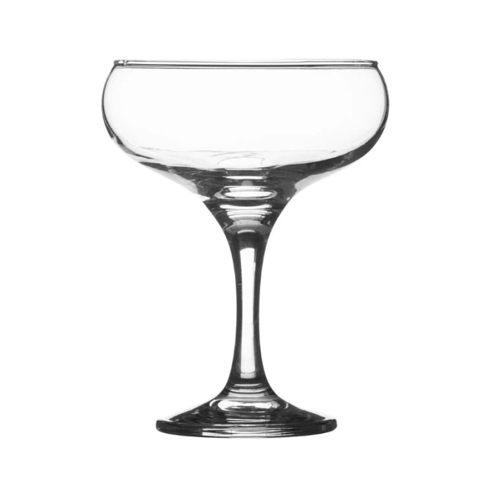Ravenhead Entertain Cocktail Saucer Glasses Clear 20Cl Pack of 2 0041.623 | Coupe Glasses | Elegant Glassware for Cocktails-Champagne and Desserts