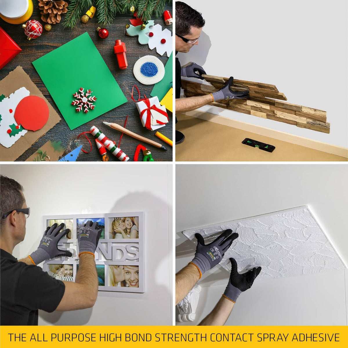 Everbuild Stick 2 Instant Spray Contact Adhesive  500ml | Easy to Apply | Sprayable Formula | All Purpose High Strength Bond | Bonds Decorative Laminates - Wood - Rigid - PVC - Rubber - Textiles and Metals