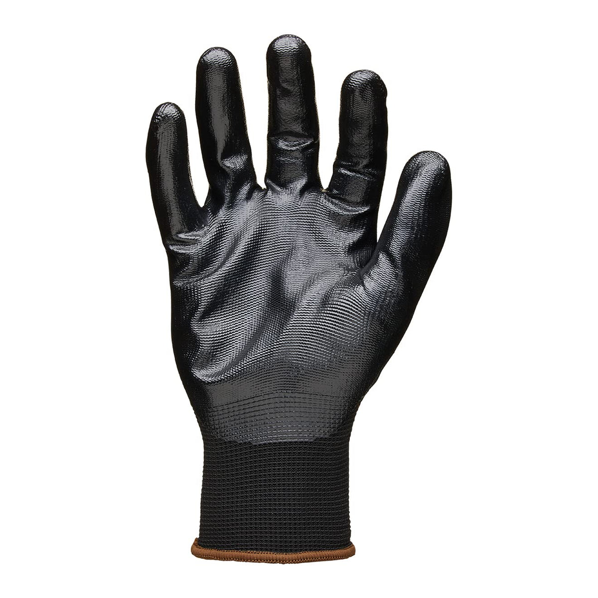 Blackrock Super Grip Hand Gloves Black Large Size 9 1 Pair 8430210  | Superb Dexterity Abrasion | Resistance for Any Handling | Flat Nitrile -  Dry Grip | Ideal for Automotive | Construction | Warehousing | Light Handling | Component Handling