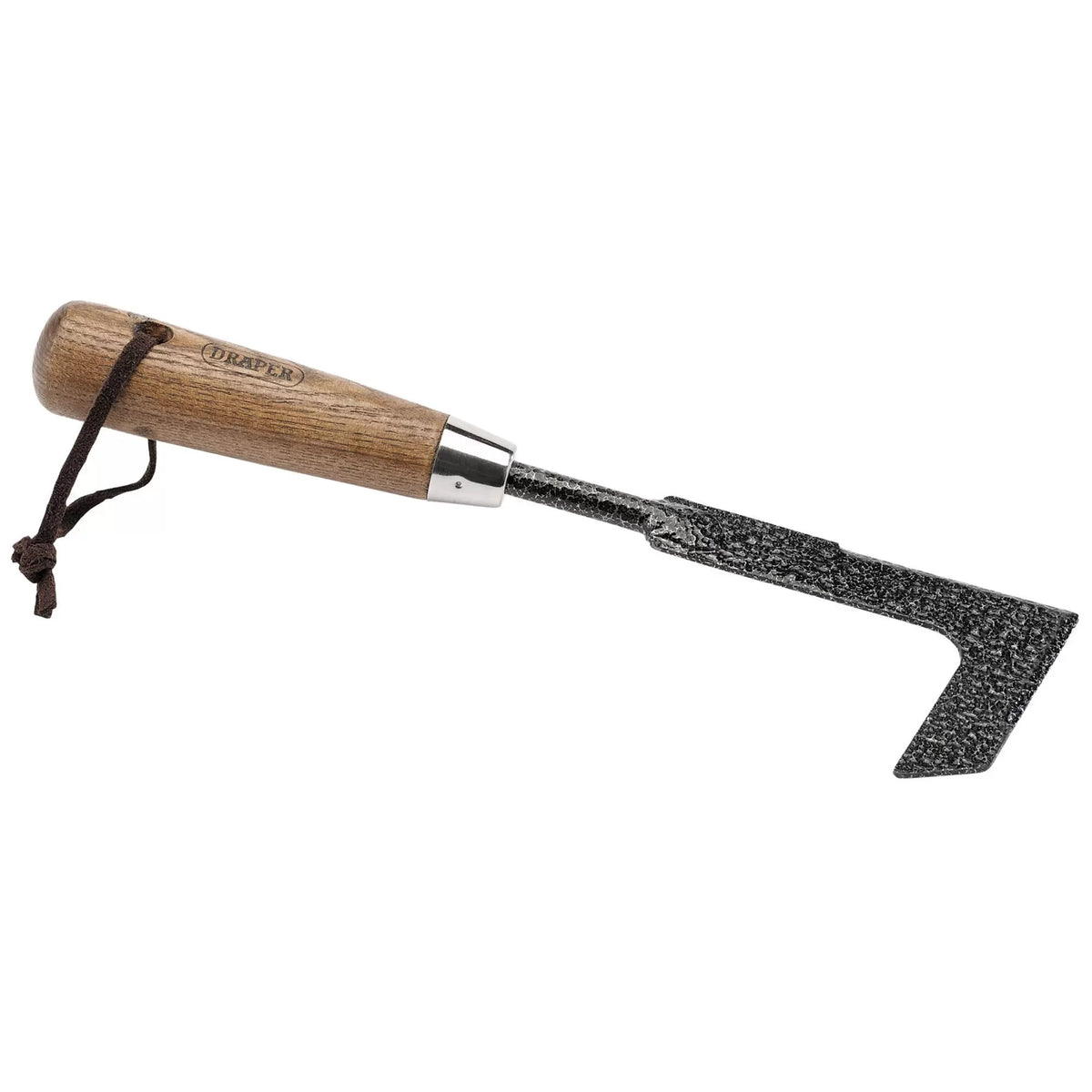 Draper Carbon Steel Hand Patio Weeder with Ash Handle Carbon Black 24935