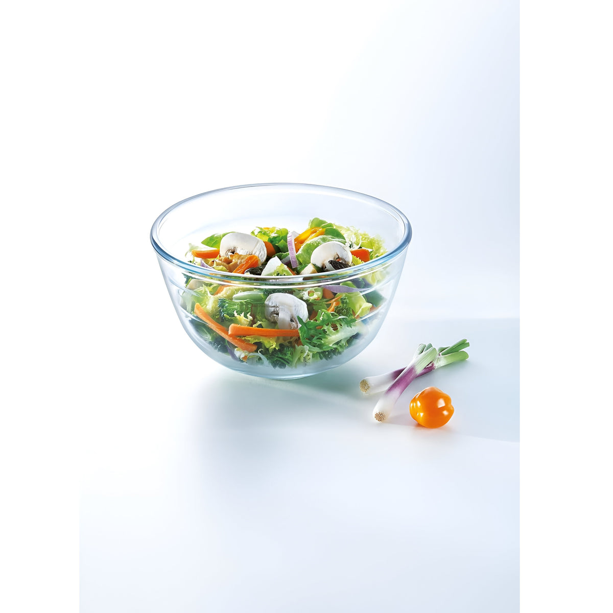 Pyrex Classic Round Glass Bowl Clear 1Ltr 17cm 179B000
