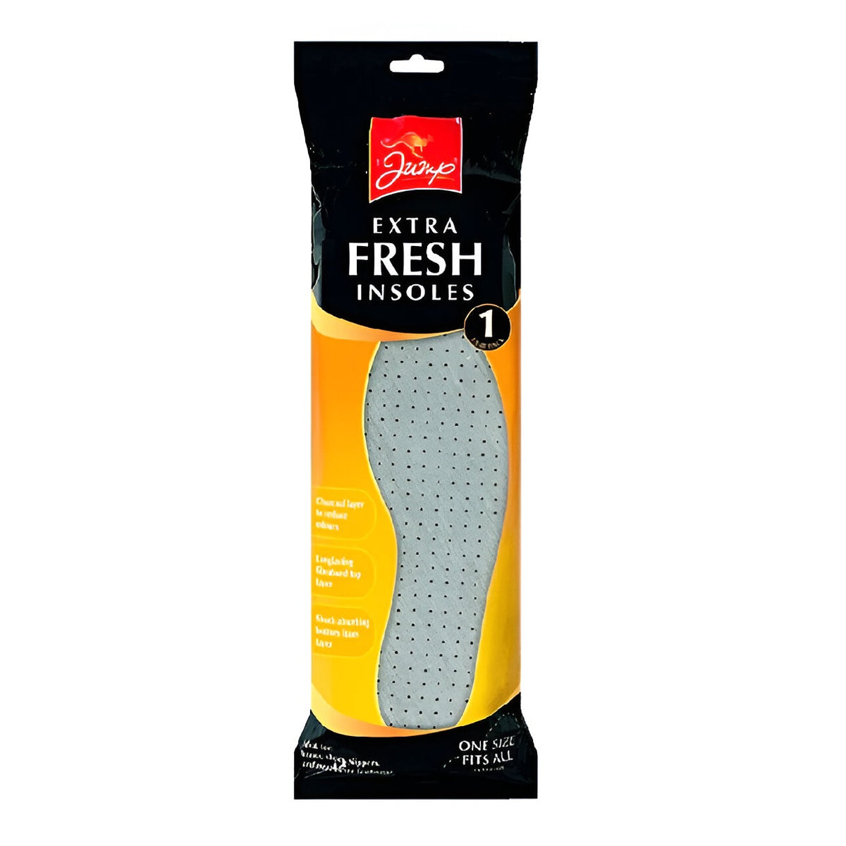 Jump Extra Fresh Insoles Assorted One Size Pack of 1 Pair 62709