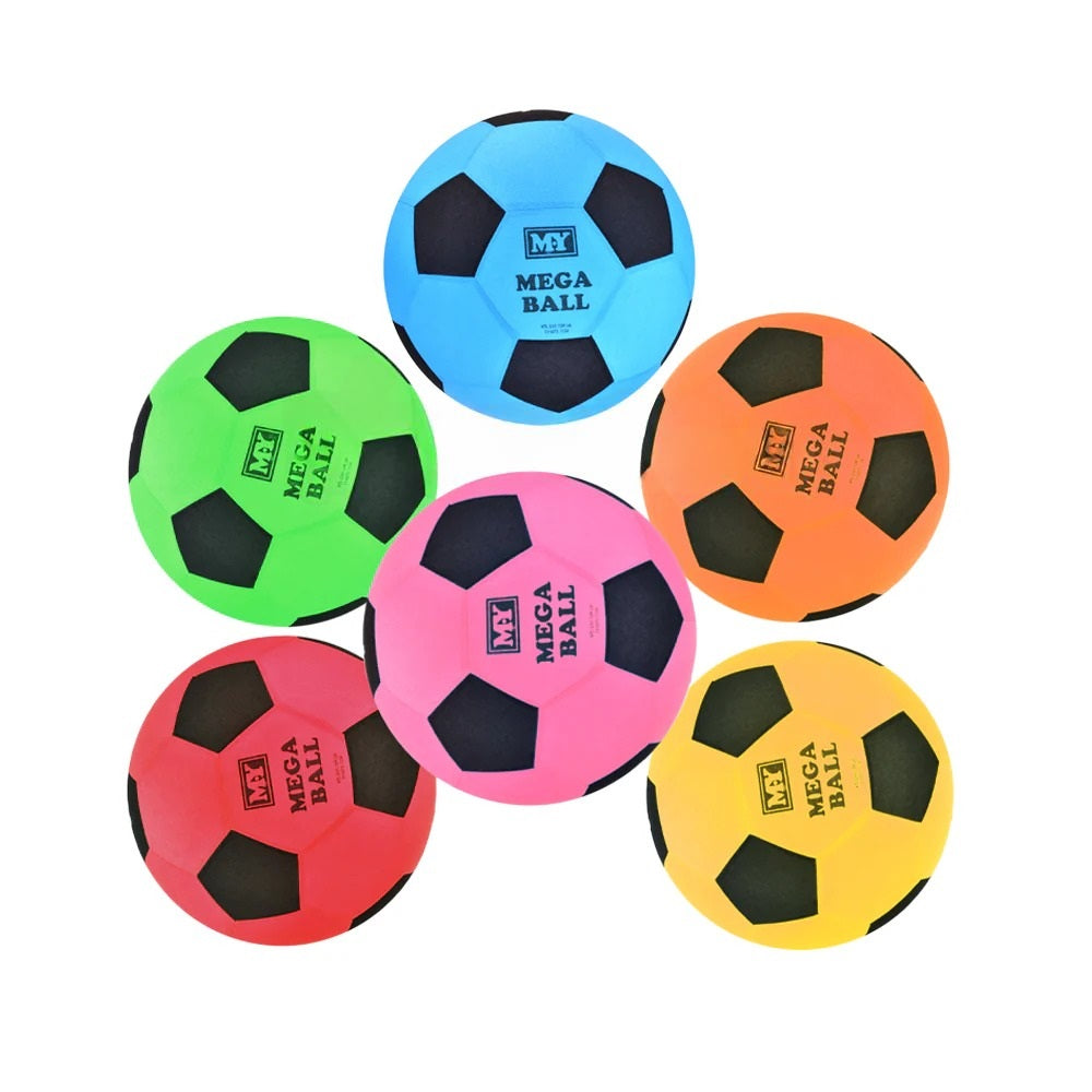 Kandy Toys M.Y Inflatable Mega Ball with Net Assorted Colours 12946