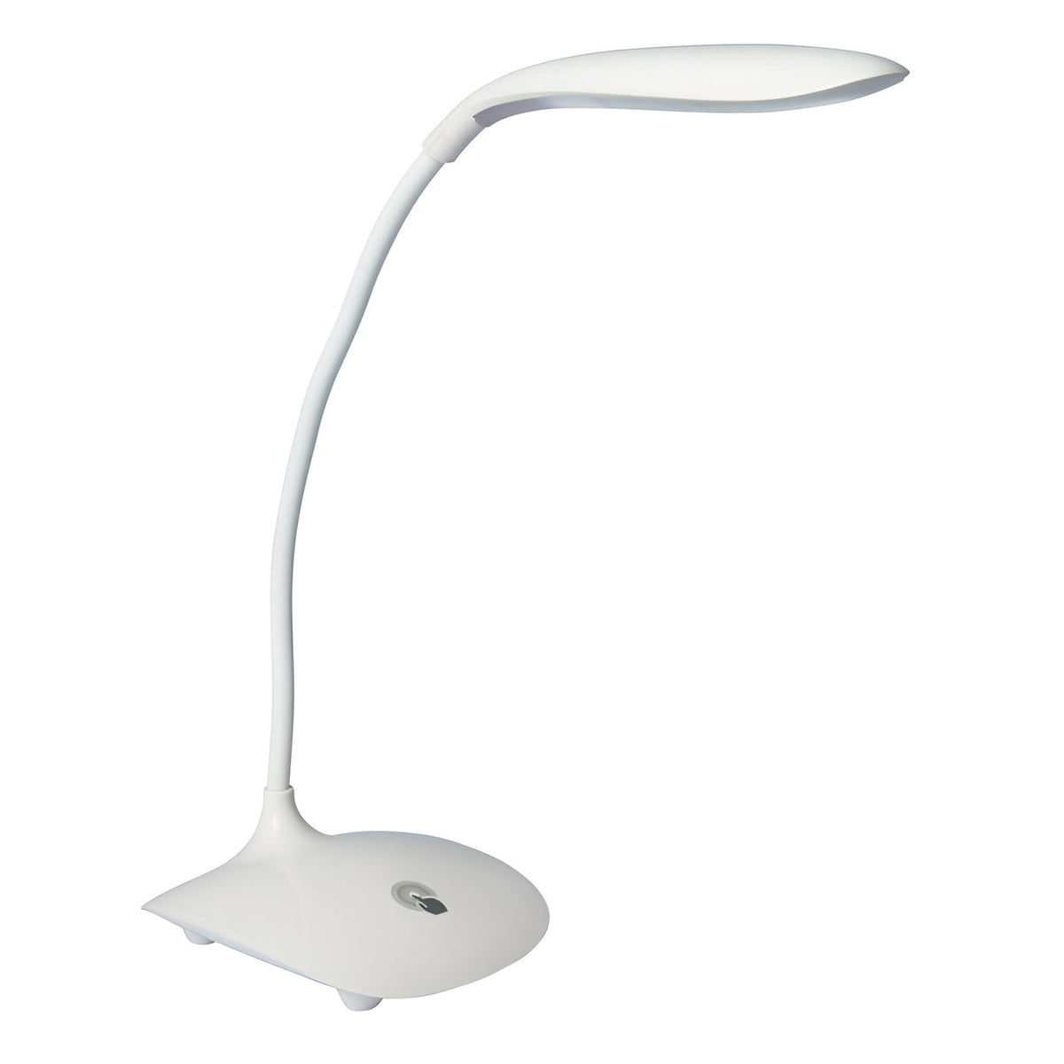 USB LED Table Lamp White 500mA FC4500460 | On-Off by Touching | Also Battery Operated