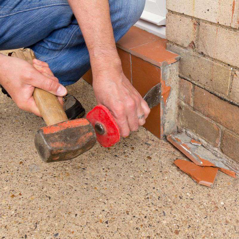 Dekton Professional Bolster Red and Grey 2-Inch DT10710 | Shock Absorbing Hand Gaurd