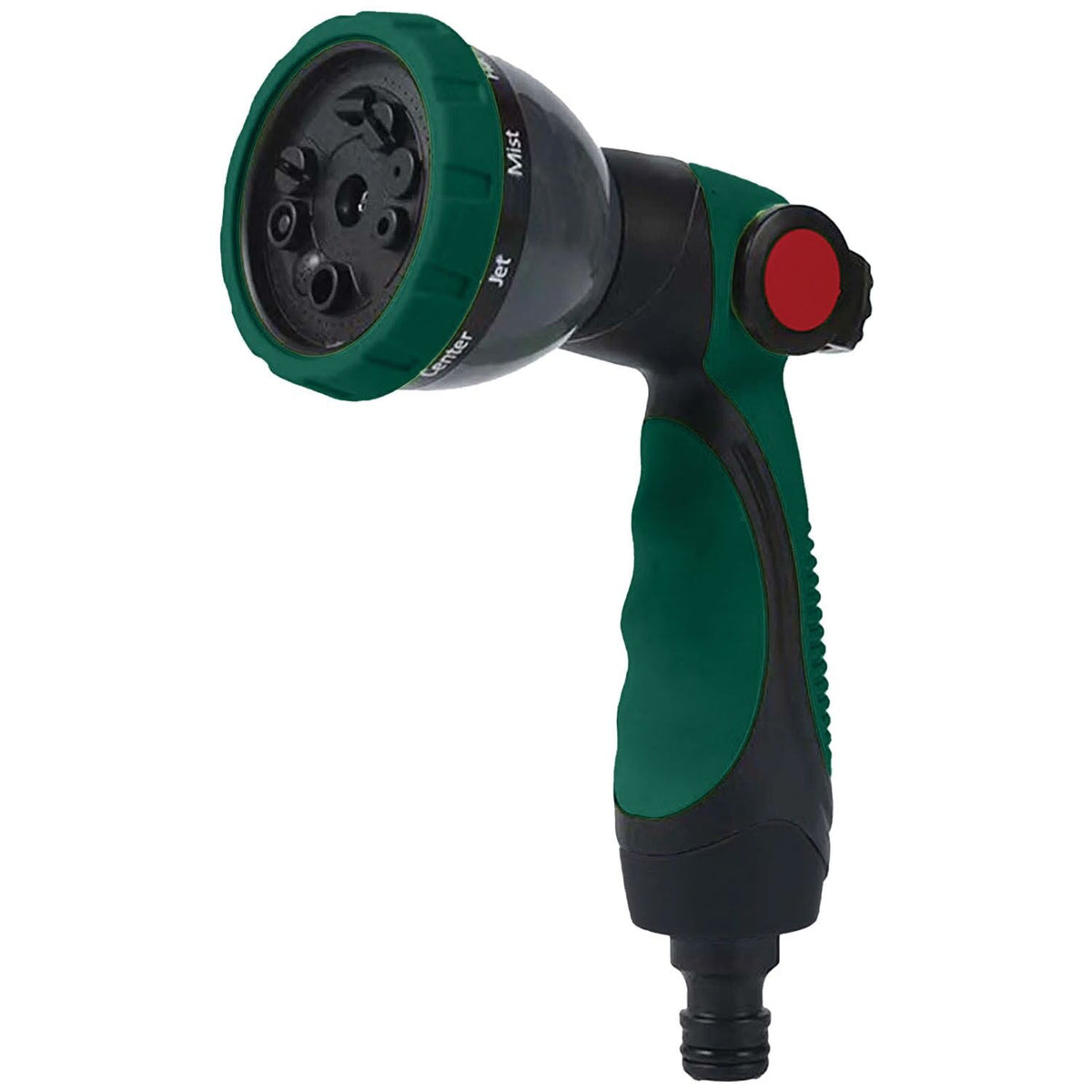 Dekton 10-Function Garden Spray Nozzle Green and Black DTG6150 | Multi-Pattern Hose Attachment | Easy Thumb Control | Ergonomic Grip | Jet-Mist-Shower-Centre and More | Simple to Operate