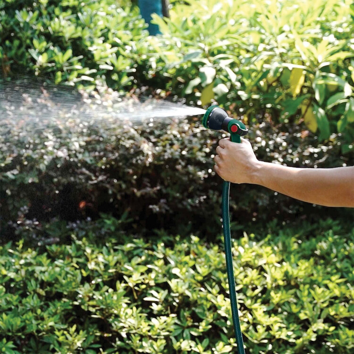 Dekton 10-Function Garden Spray Nozzle Green and Black DTG6150 | Multi-Pattern Hose Attachment | Easy Thumb Control | Ergonomic Grip | Jet-Mist-Shower-Centre and More | Simple to Operate
