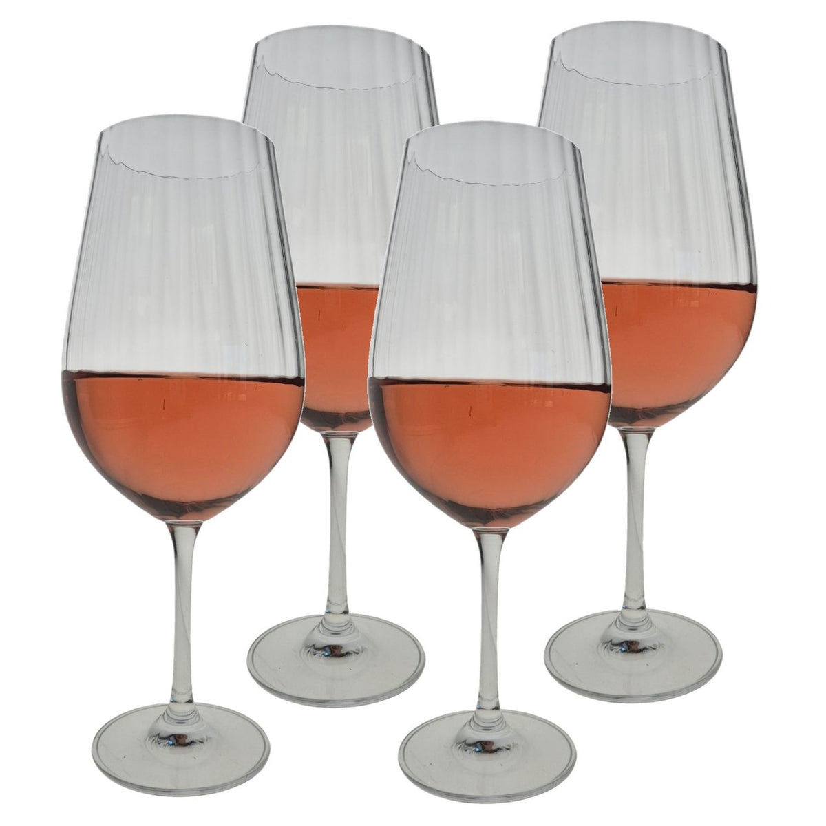 Atmos Fera Lead Free Crystal Wine Glasses Clear 520ml Pack of 4 SR4000140 | Extra Resistance