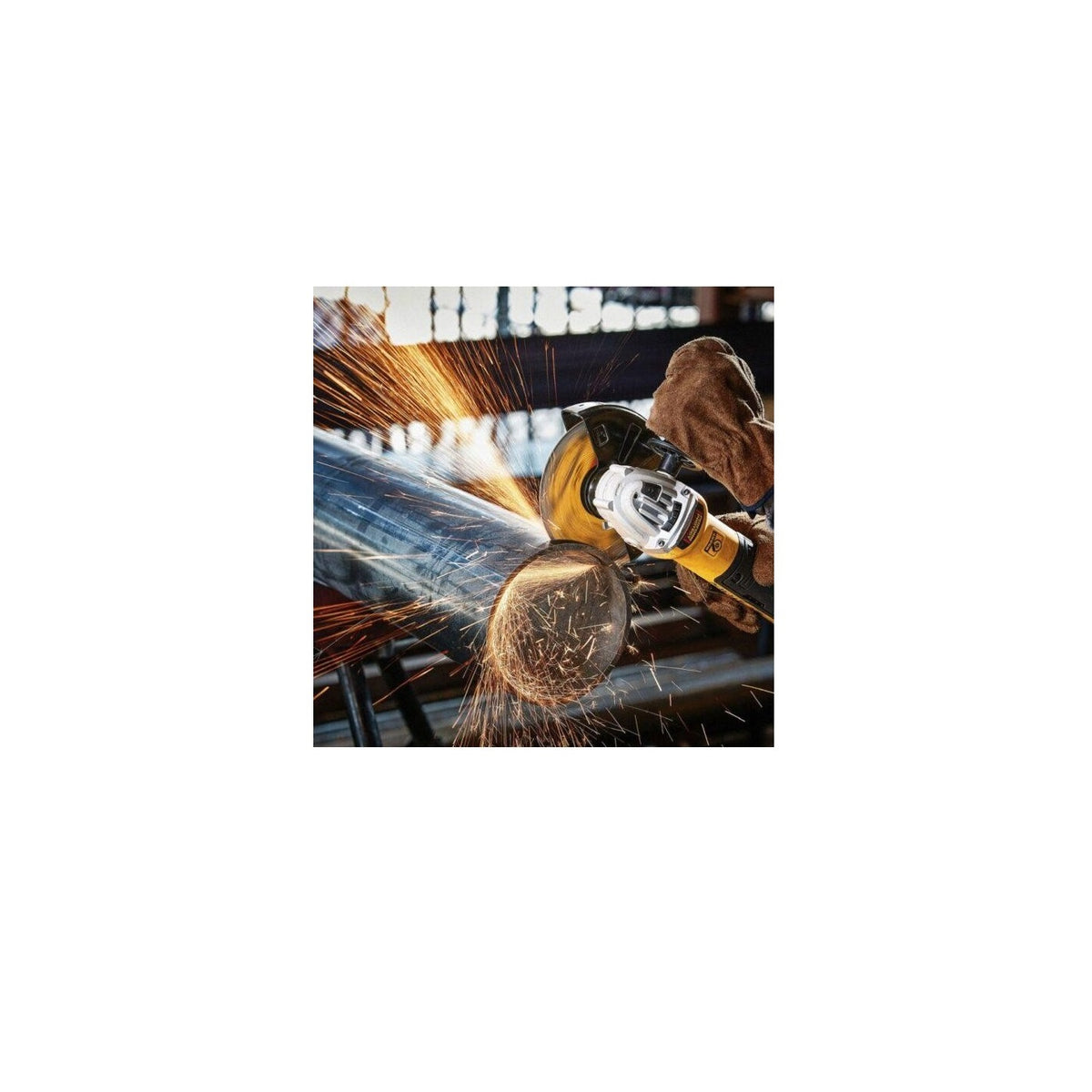 Dewalt Multi Material Bonded Cut Disc Black and Yellow 115mm x 1mm x 22.23mm DT20596-QZ | Max RPM 13,300 | Suitable for General grinding Work on Inox - Metal - Aluminium - PVC - Ceramic - Masonry