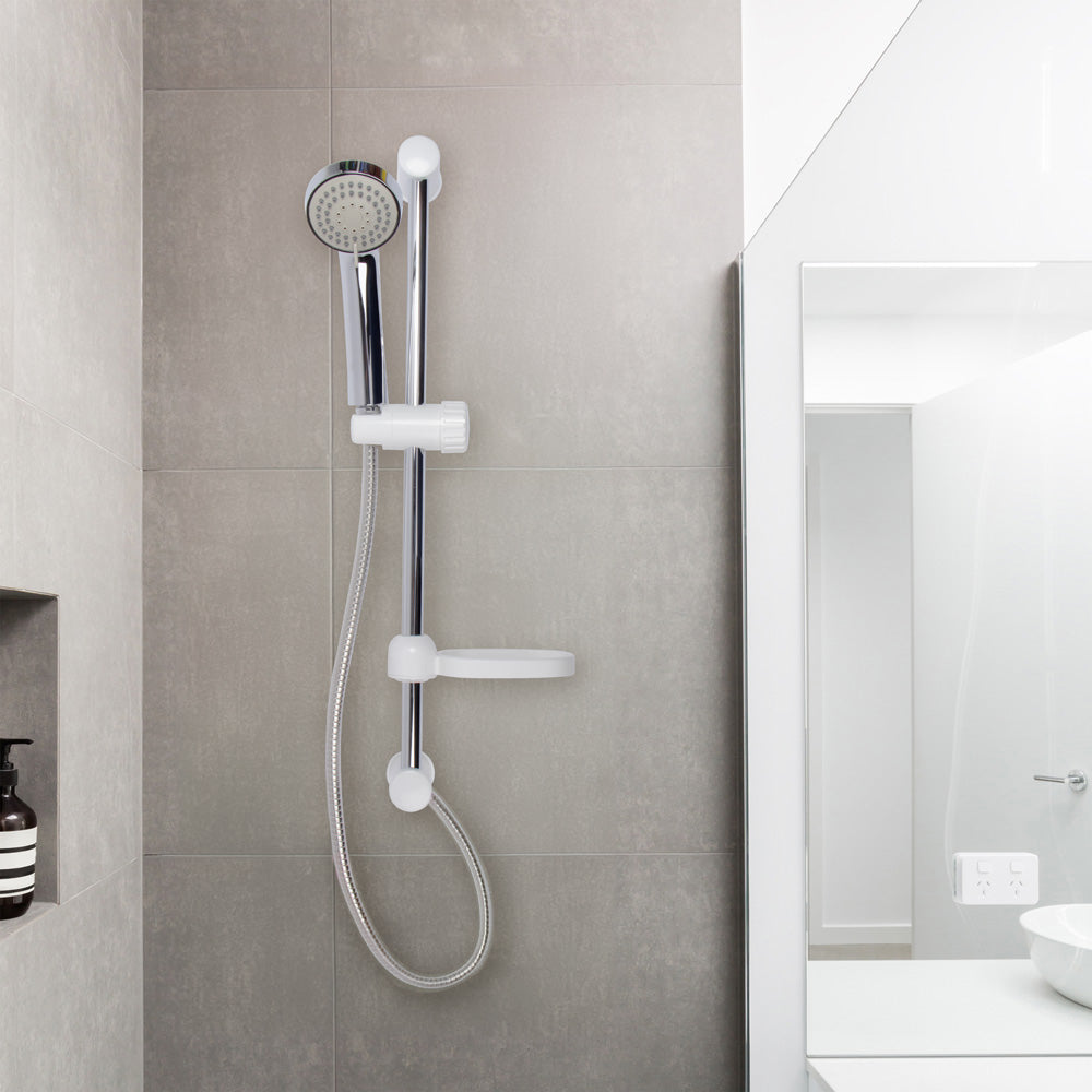 Durane Shower Kit Silver 4-Piece 10492