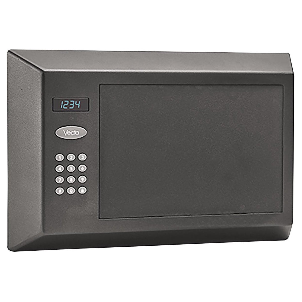 Vecta Personal Safe Black OT01249 | Unique Slim Design | Best in Class Security | Easy Read LCD Display | Internal Wall Mounting