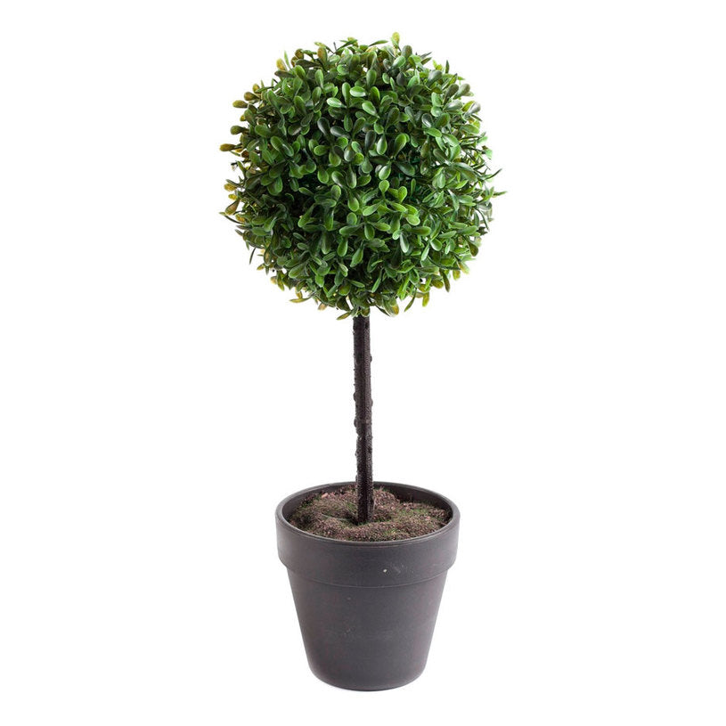 Botanical Decoration Artificial Boxwood Plant in Pot Green 40cm 317002160