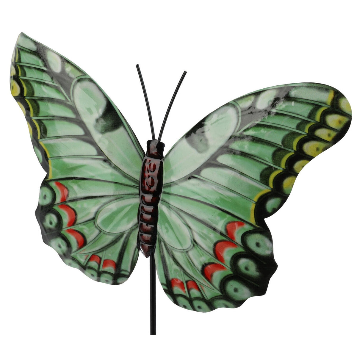 Pro Garden Metal Butterfly Garden Pick Assorted Colours 557105800