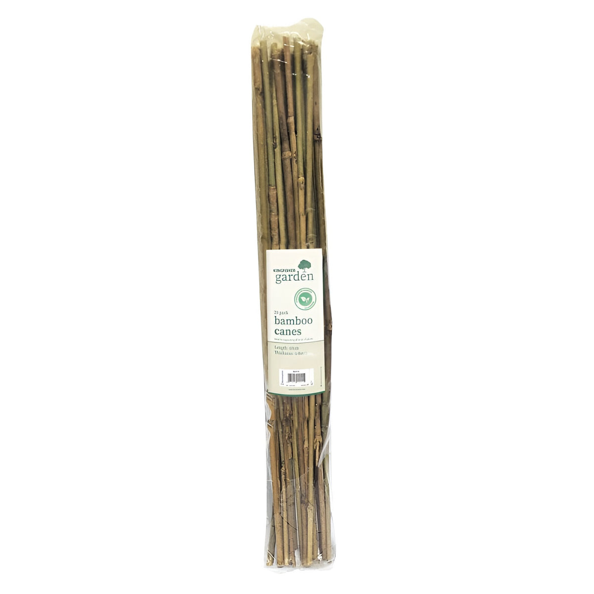 Kingfisher Garden Bamboo Canes Natural L60cm Pack of 20 BAM1A | 6mm-8mm Thickness | Ideal for Supporting all Kinds of Plants