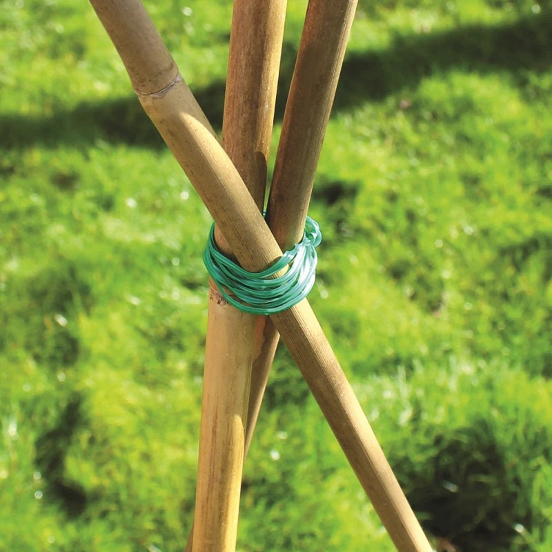 Kingfisher Garden Bamboo Canes Natural L60cm Pack of 20 BAM1A | 6mm-8mm Thickness | Ideal for Supporting all Kinds of Plants