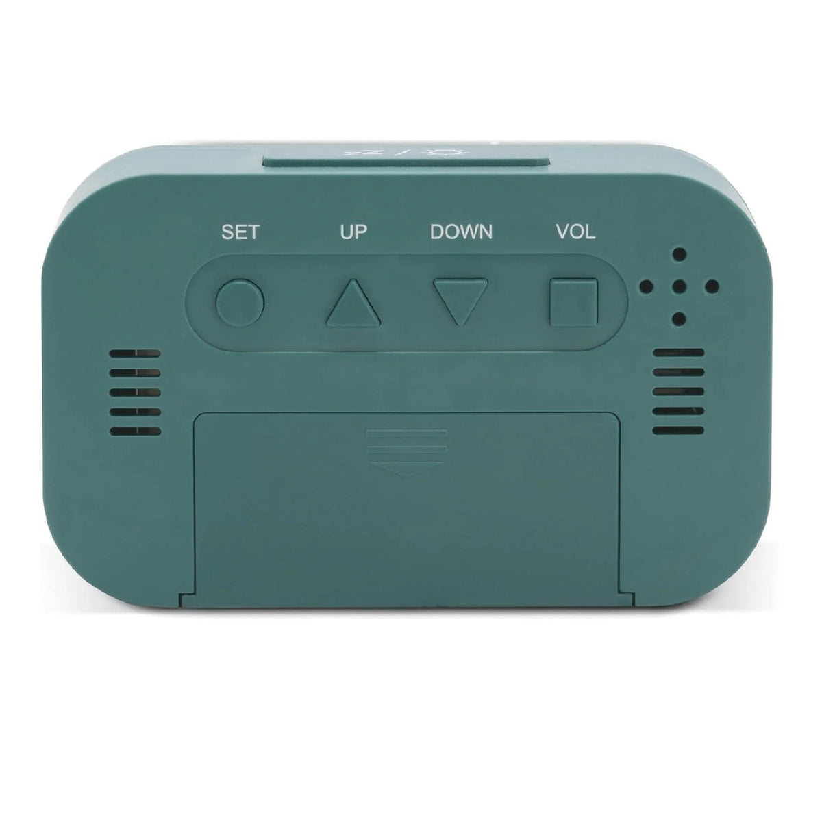 Acctim Kyle LCD Alarm Lagoon 16509 | Crescendo Alarm with Snooze | Adjustable Alarm Volume