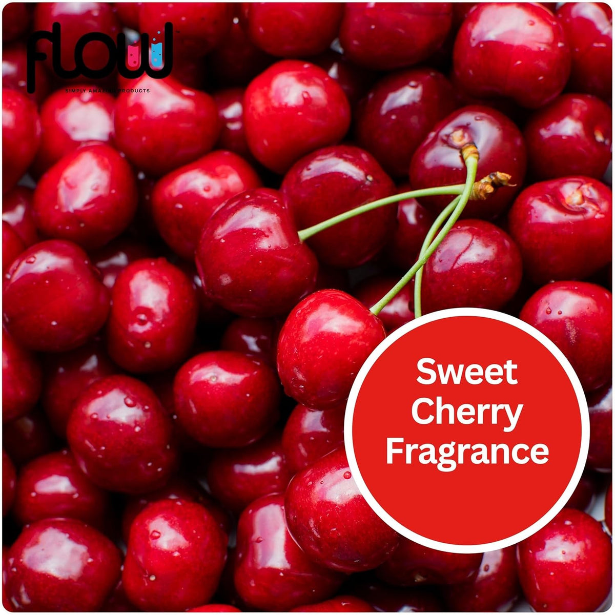Flow Heavy Duty Foam Detergent Cherry Snow Scent Pink 5Ltr SNOW5L | High Foaming | Prewash Solution | Suitable for All Paint Types | Powerful Formula | Long Lasting | Removes Road Traffic Film and Other Everyday Soiling