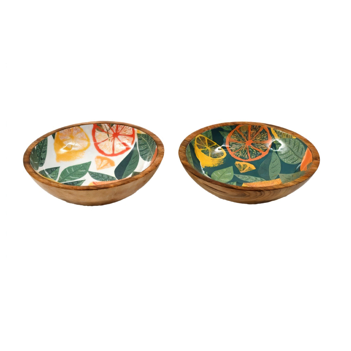 Sifcon International Citrus Zest Enamel Bowl Assorted 25cm x 25cm x 7cm Pack of 1 KG3677
