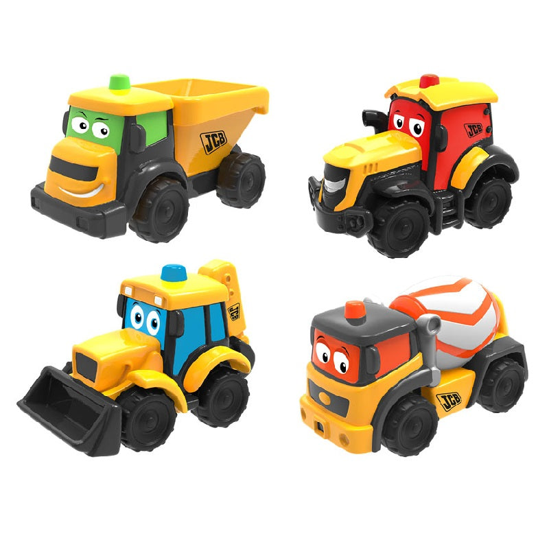 HTI Teamsterz My First JCB Assorted Pack of 1 1417497 | Soft Touch | Suitable for 12 Months Plus Age