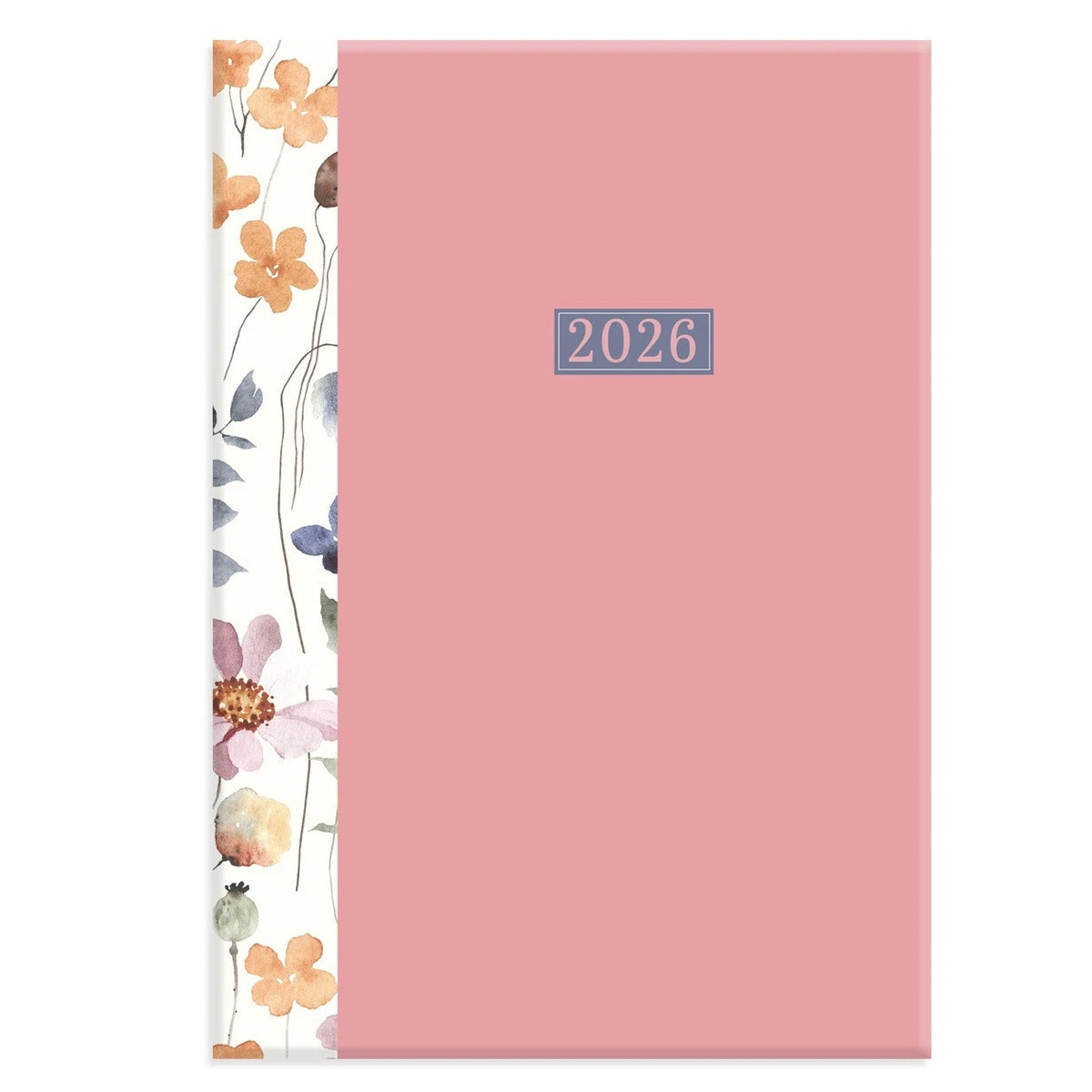 Design Group 2026 Week To View Diary Planner Assorted Colour A5 Pack of 1 YCORDIA4A008 | Hardback Cover | Floral and Pink Cover Set | Planner for Appointments-Notes and Scheduling