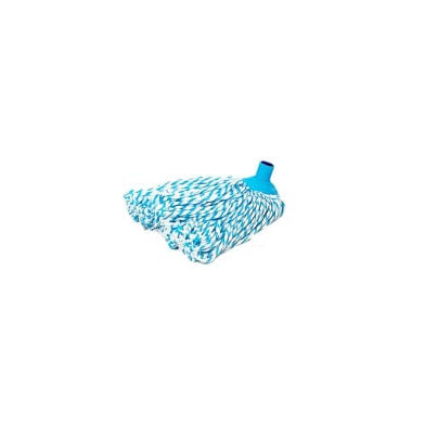 Addis Flash Ultrafibre Micro Mop Refill Blue and White 519841 | 100 Percent Microfibre | Ultra Absorbent | Sparkling Clean | For All Hard Flooring Types | For Wet Moping and Dry Dusting