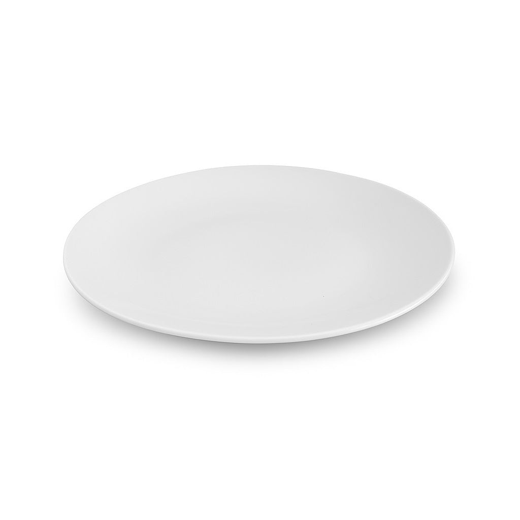 Carnaby Porcelain Side Plate White 7.5-Inch CRM1481 | Dishwasher Safe | Microwave Safe