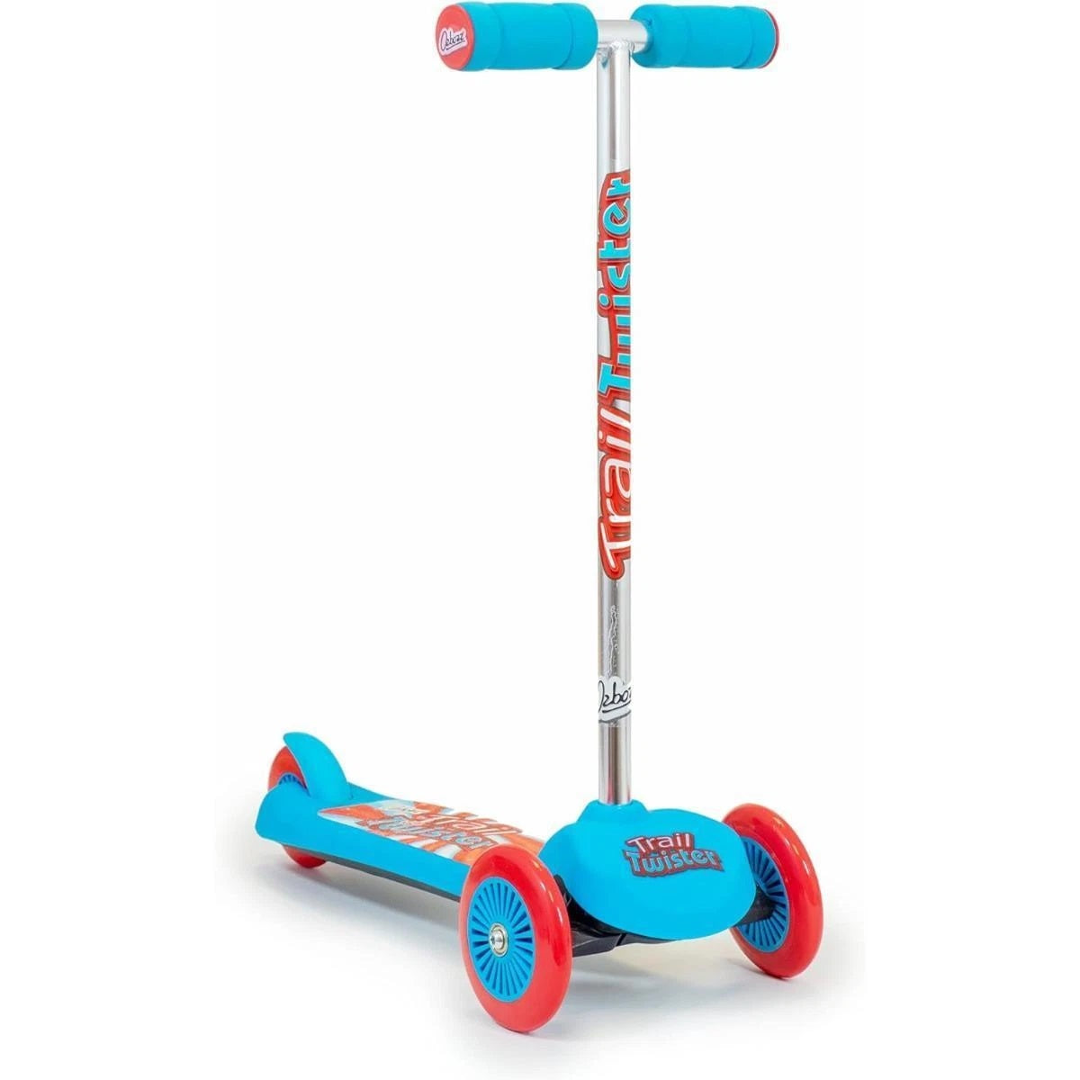 Ozbozz Trail Twister 3 Wheel Scooter Blue SV20745 | 3 Wheel Stability Rear Wheel Brake | 50Kg Max