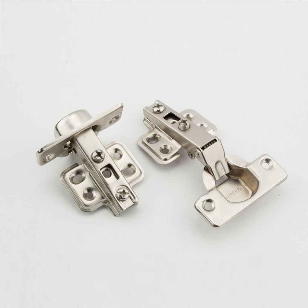 Eclipse Cabinet Hinges 105 Degree Full Overlay Standard Close Slide on Fixing Chrome 35mm 99016