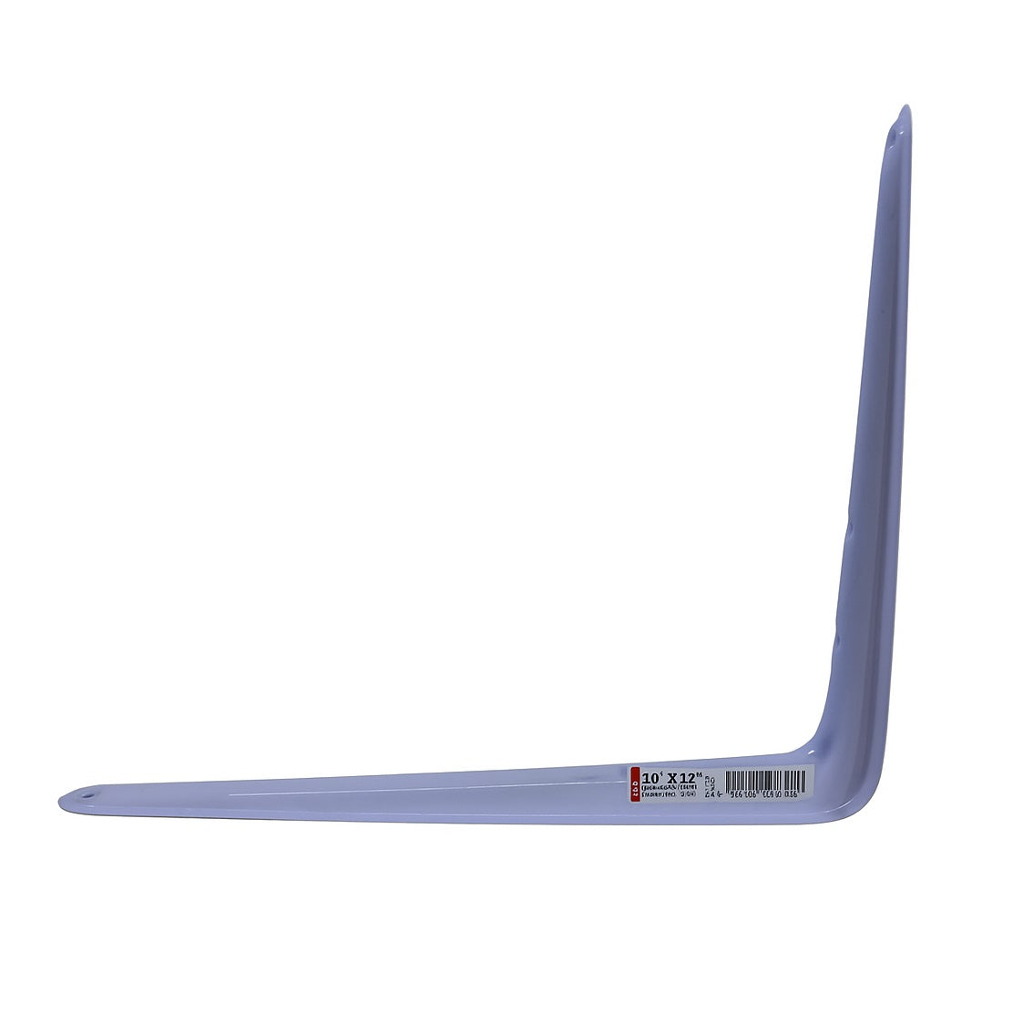 Dekton Powder Coated Shelf Bracket White 10-Inch x 12-Inch DH08155