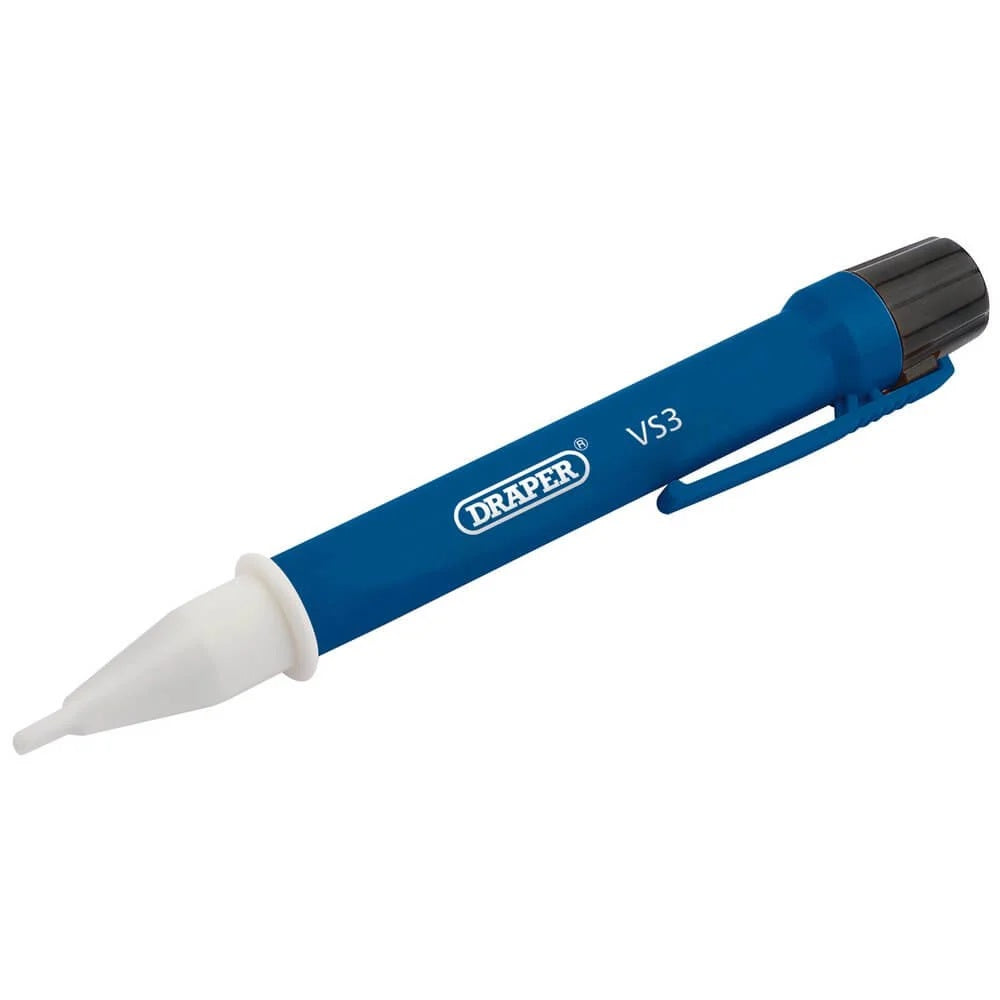 Draper 600V Non Contact Voltage Tester Blue 114mm x 208mm 34277