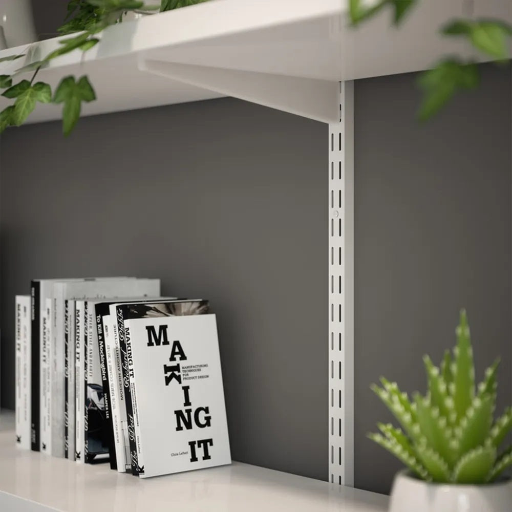 Dekton Thick Bracket White 220mm x 50mm DH08015 | 1.4mm Thickness