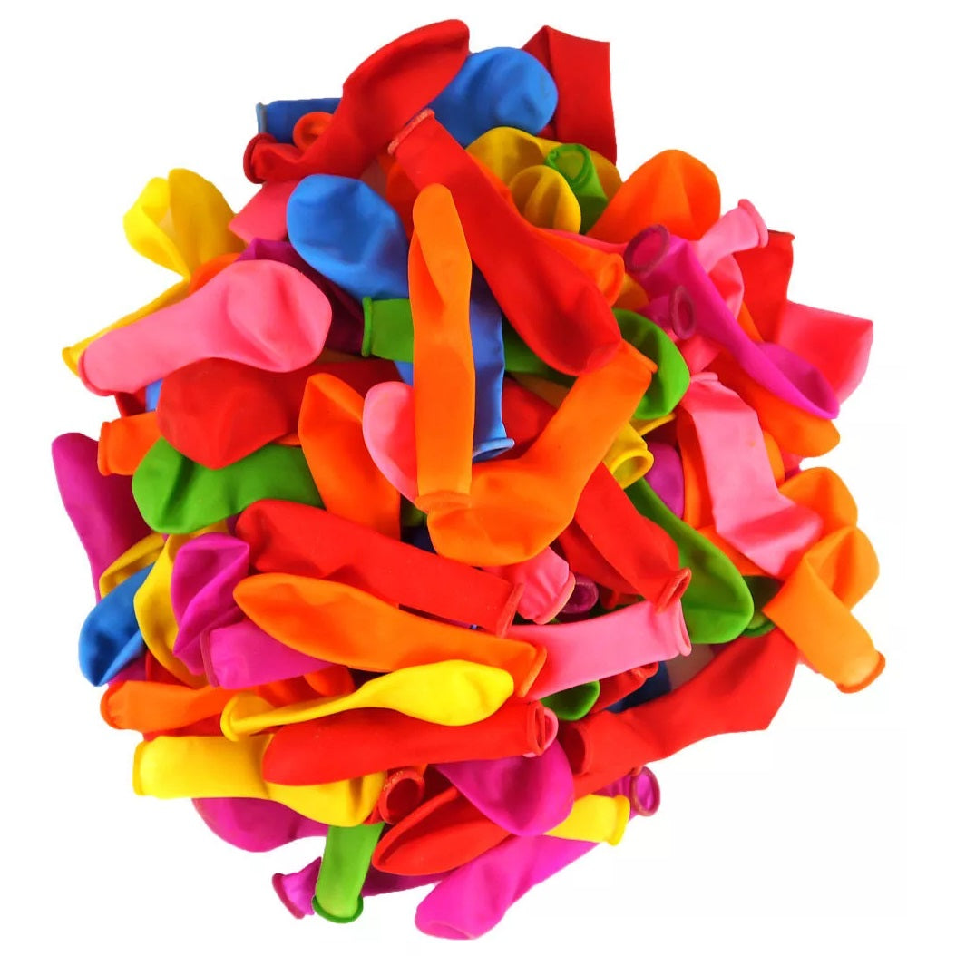 Henbrandt Drencher Neon Water Bombs Assorted Colours Pack of 120 R51174 | Fun Outdoor Game | For Kids and Adults | Perfect for Summer Parties and Events