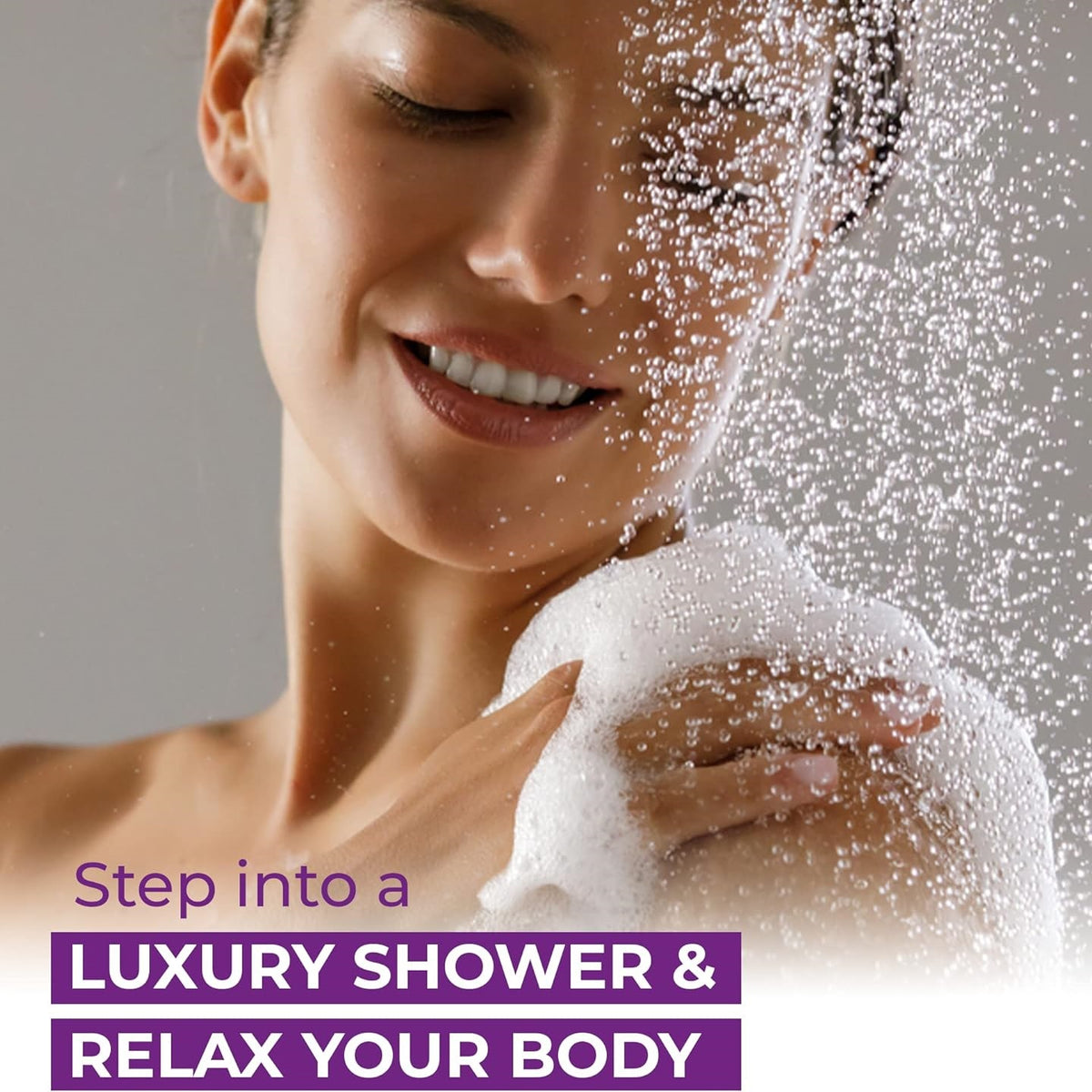 Bluecanyon Europa Single Mode Chrome Finish Shower Head with Filter Silver 10cm x 7cm SH2012 | With Stainless Steel Faceplate | Compatible with All Systems | With Water Purifying Calcium Sulphite Beads | Hard Water Filter Shower Spray | High-Pressure