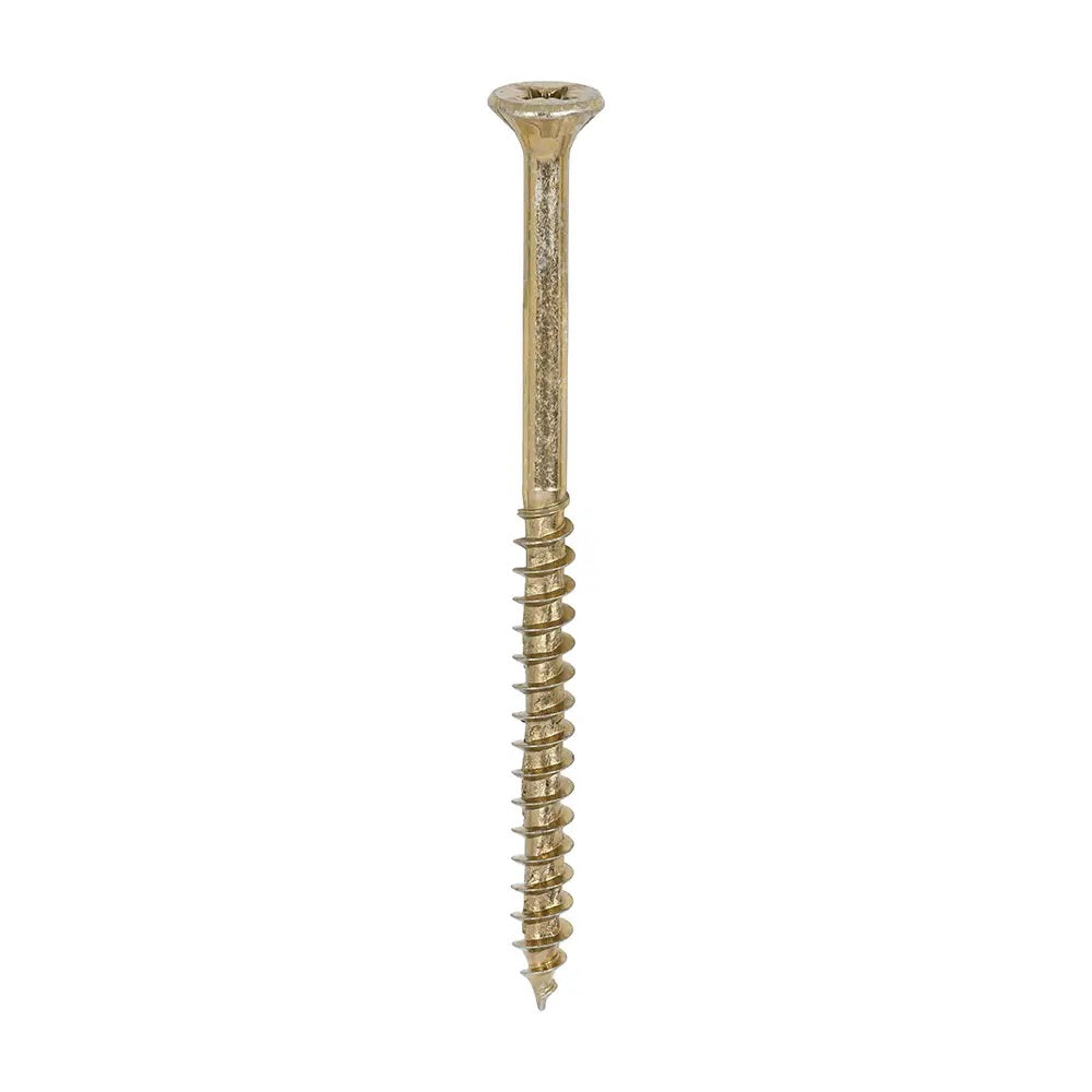 Fischer PZ2 Power Fast Wood Screw Gold 4.5mm x 70mm Pack Of 200 653241
