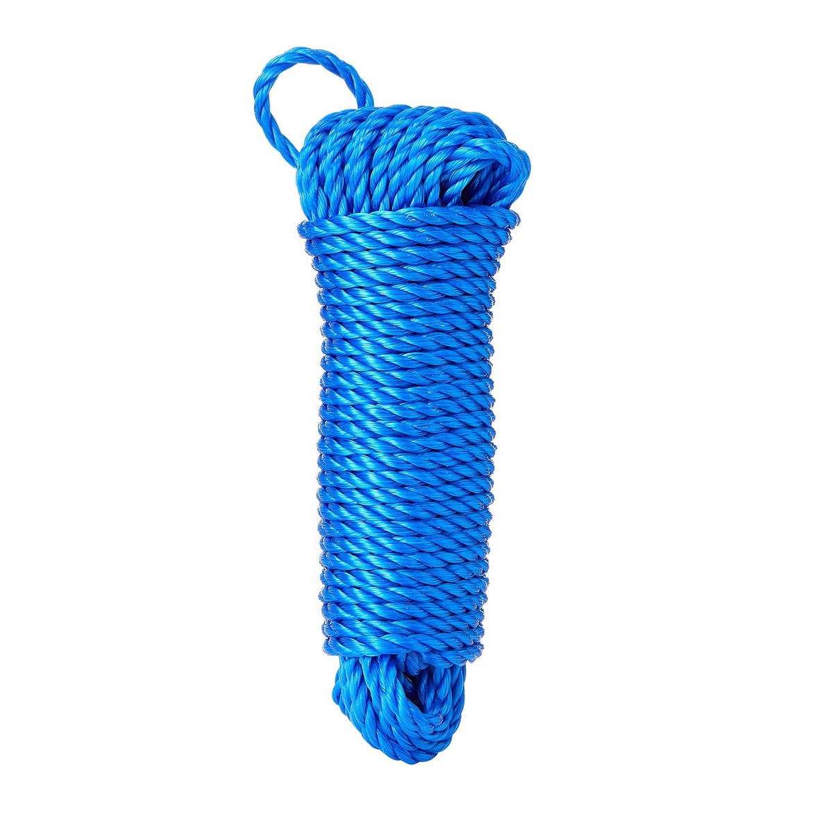 Rolson Heavy Duty Poly Rope Assorted Colours 15Mtr x 6mm 44262 | Durable Weather-Resistant | Polypropylene Cord | For General Use-Camping and DIY Tasks