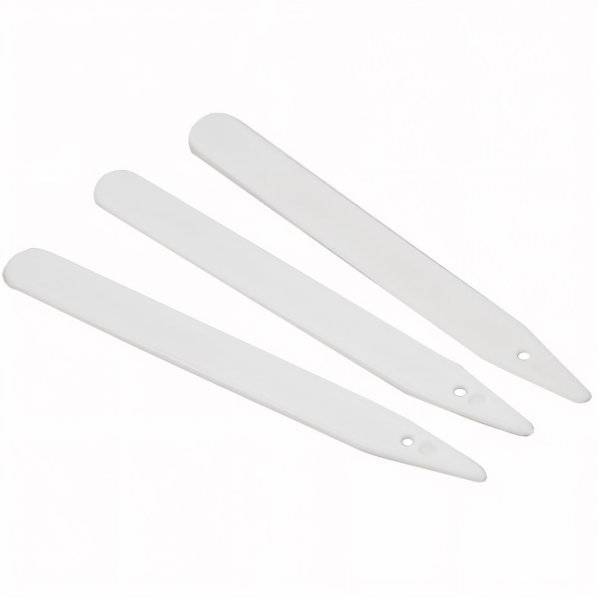 Kingfisher Plastic Plant Labels With Marker White L12.5cm Pack of 50 GSP202