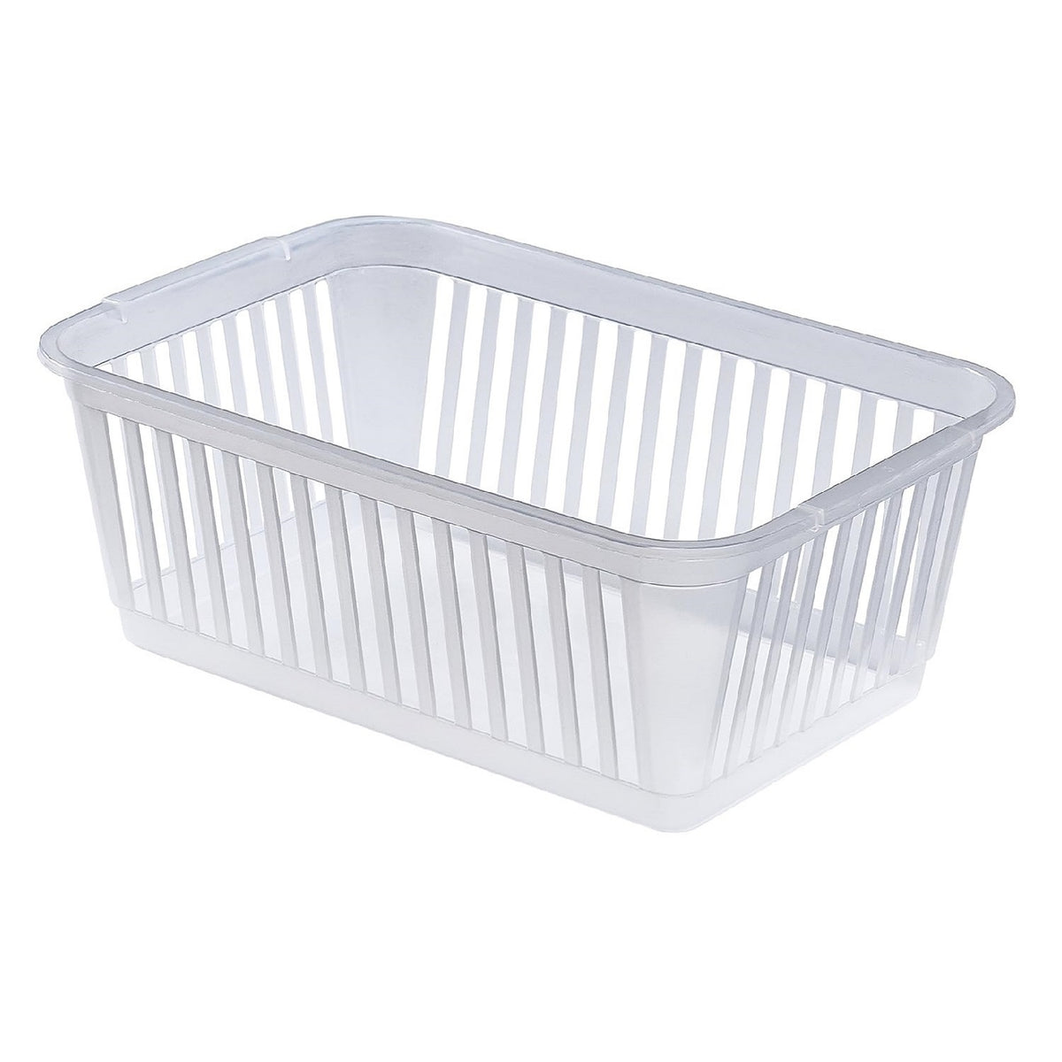 Whitefurze Handy Basket Clear 30cm x 19cm x 11cm Pack of 1 S03M090