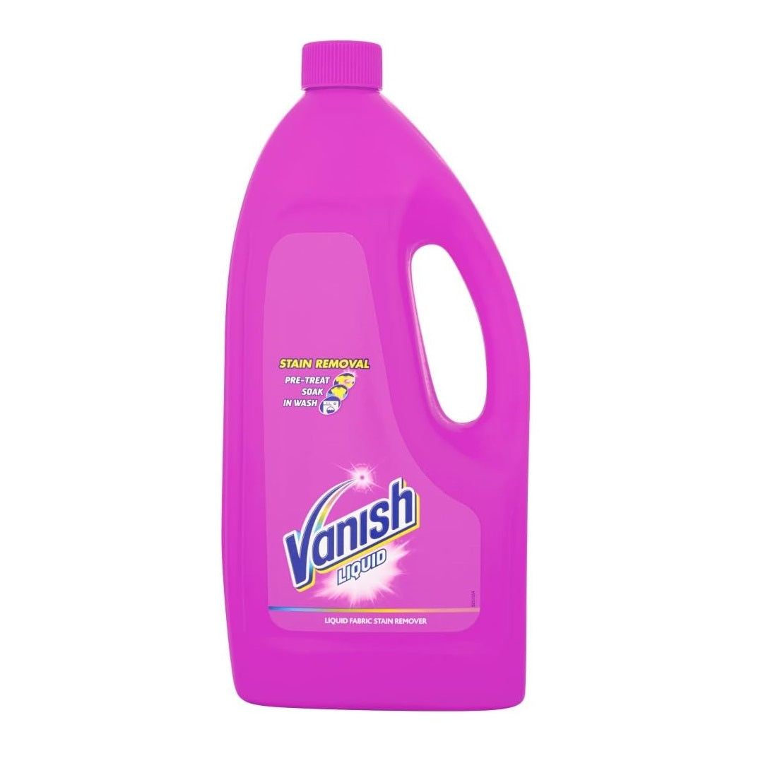 Vanish Liquid Stain Remover Pink 1Ltr RB783702 | Stain Removal for Clothes | Pre-Treat | Soak and In-Wash Use
