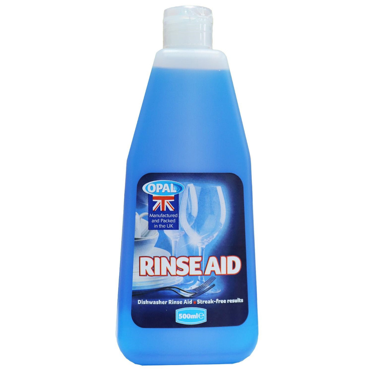Opal Dishwasher Rinse Aid Blue 500ml RABTSOP65 | Streak Free Results