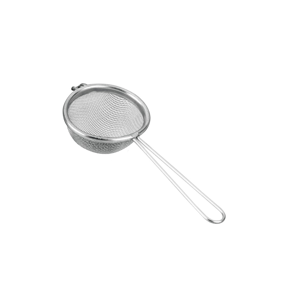 Metaltex Stainless Steel Fine Mesh Strainer Sieve Silver 7cm 110607 | With Wire Handle | Ideal for Tea-Flour and Spices