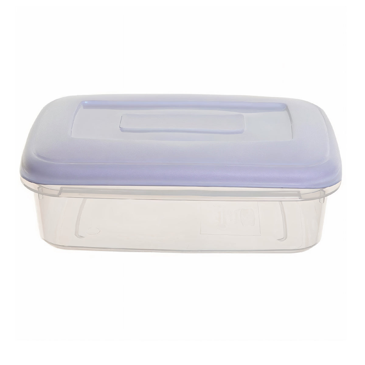 Whitefurze Food Storage Box Clear 0.8Ltr 18cm x 6cm x 12cm F0410