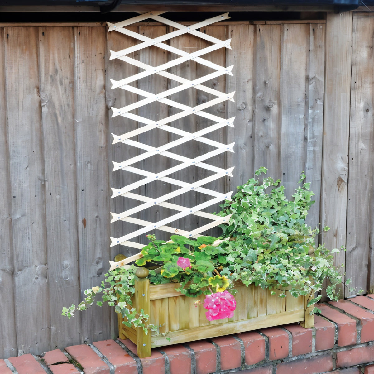 Kingfisher Garden Trellis Natural 6Ft X 2Ft TRELIS2