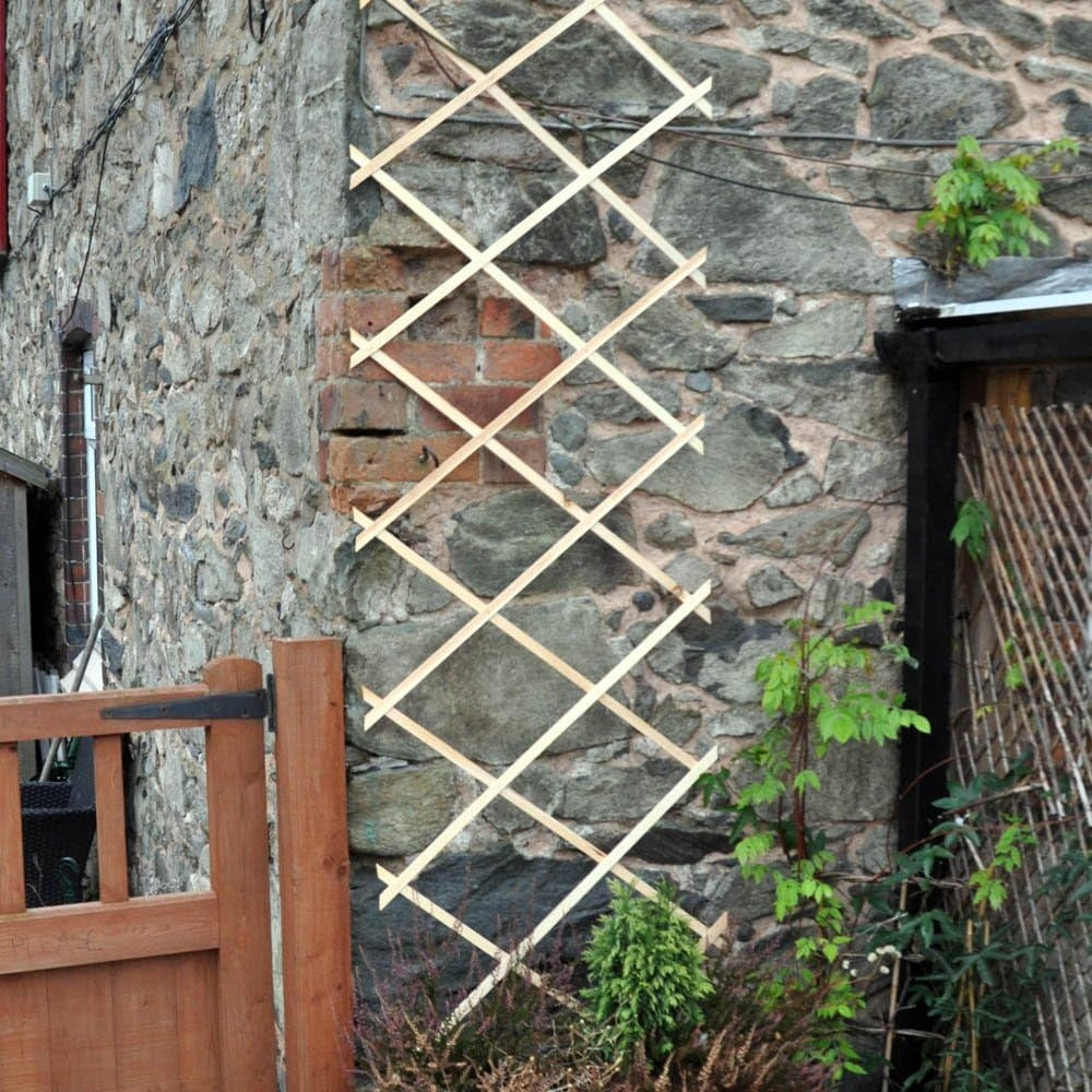 Kingfisher Garden Trellis Natural 6Ft X 2Ft TRELIS2